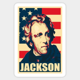 Andrew Jackson Sticker